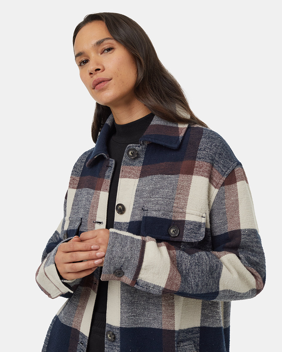 Heavy Weight Flannel Long Jacket