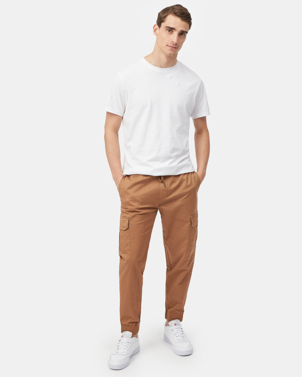 Stretch Twill Cargo Pull On Jogger