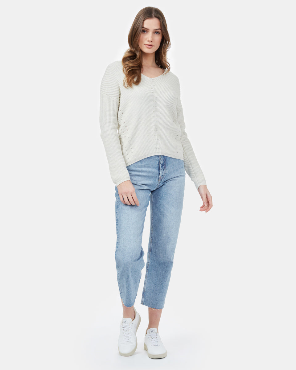 Highline Cotton Light V-Neck Sweater