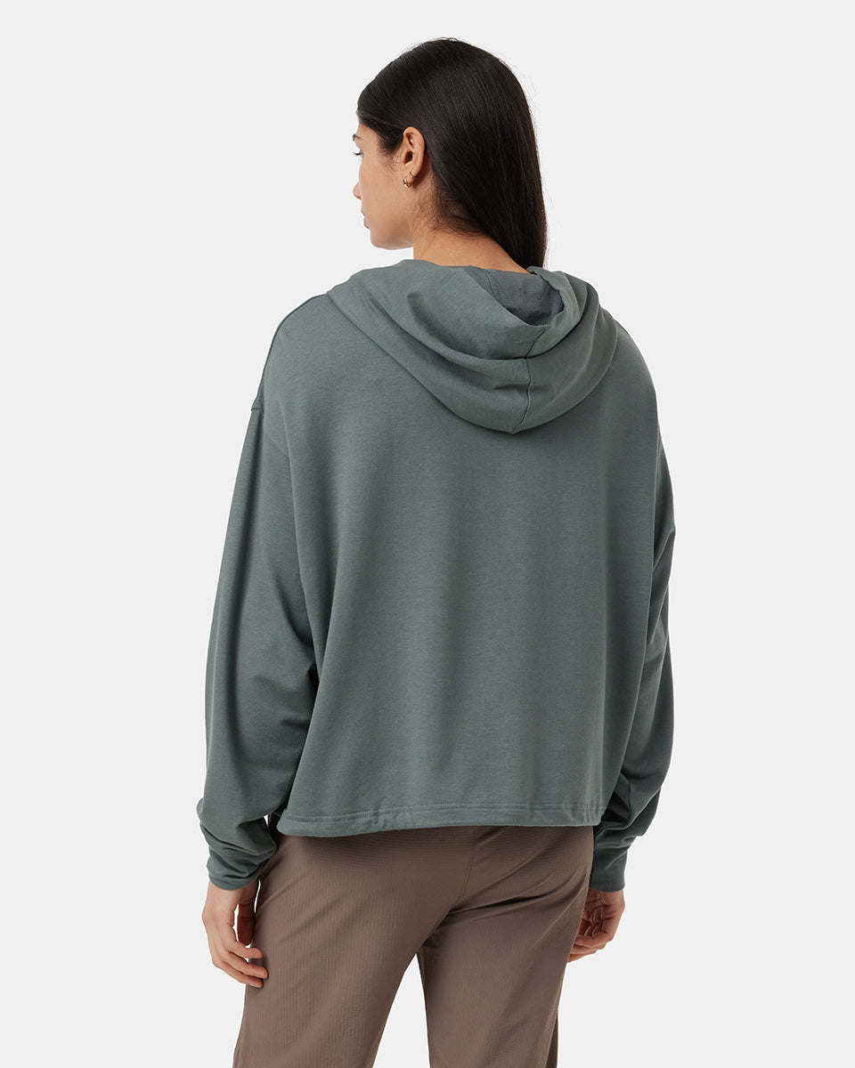 SoftTerry Light Bungie Cord Hoodie