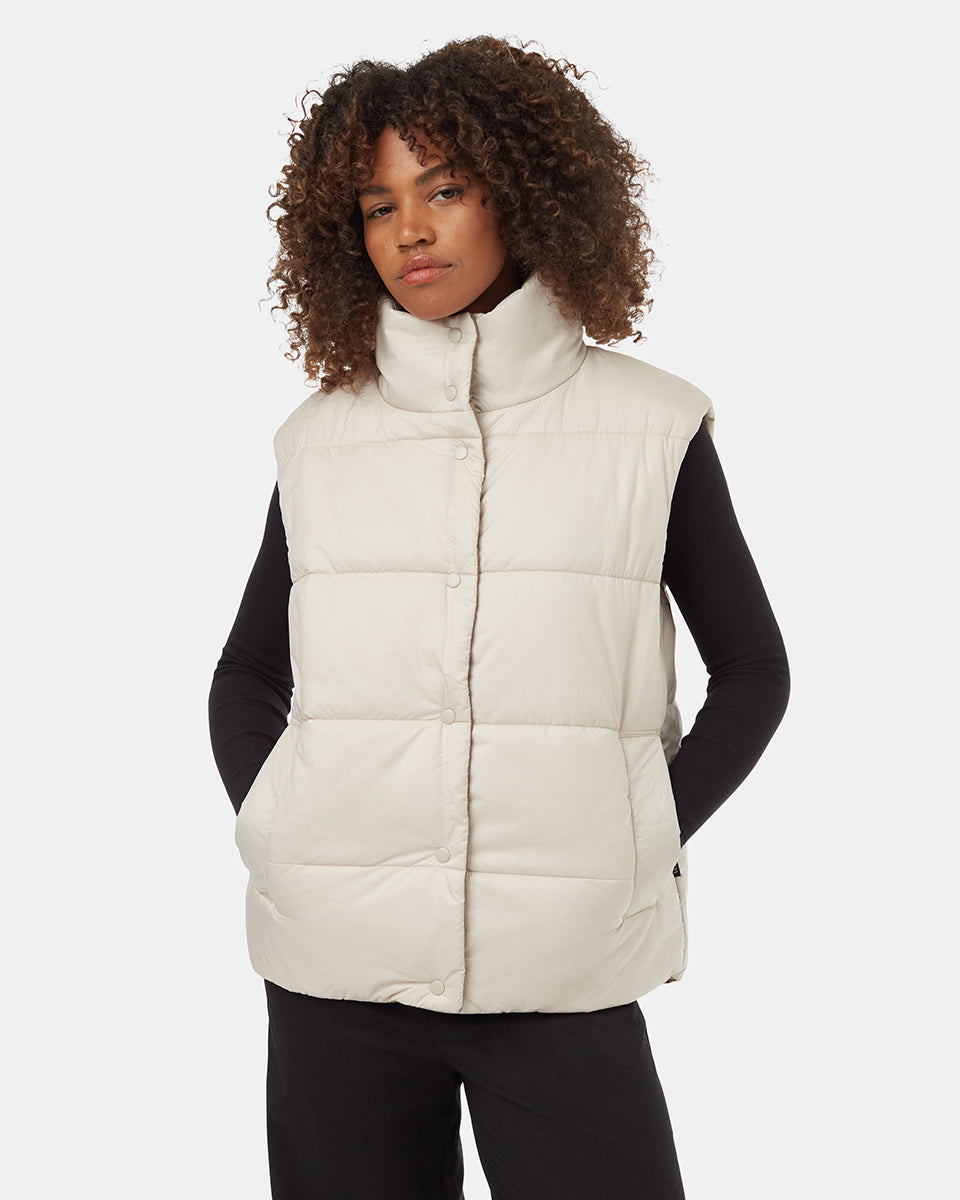 Reversible Cloud Shell Oversized Vest