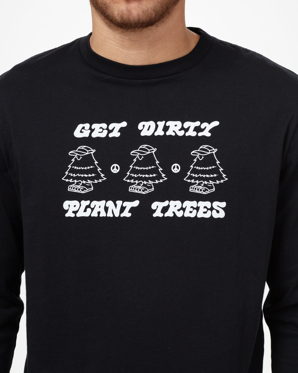 Ungendered Plant Trees LS T-Shirt