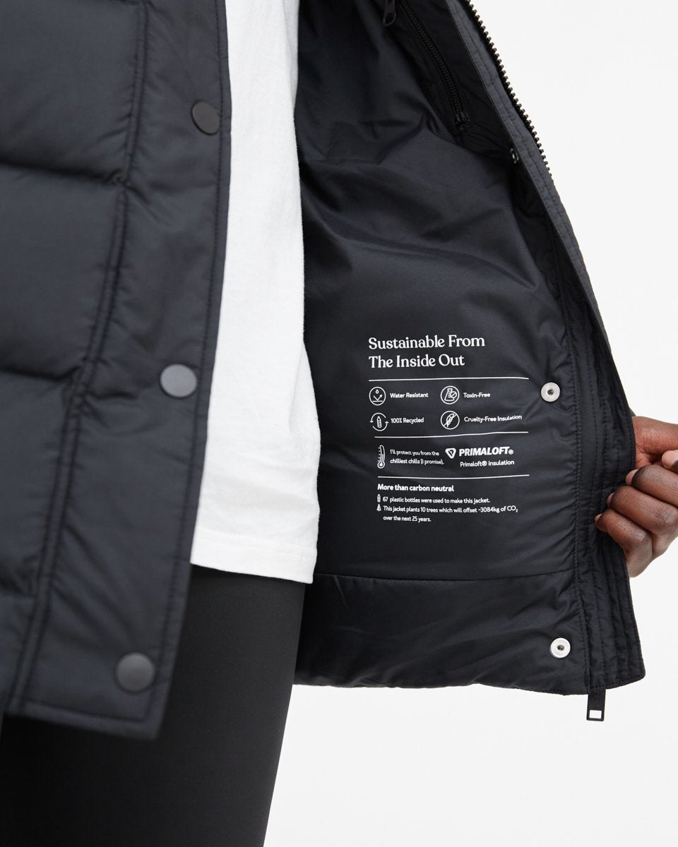 Ungendered Cloud Shell Mid-Length Puffer