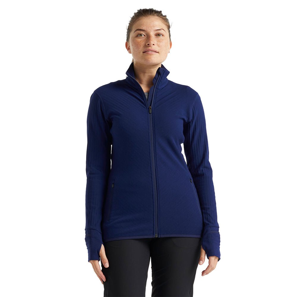 Icebreaker Descender Womens LS Zip