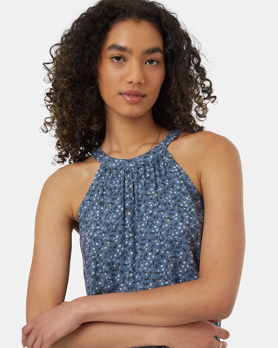 EcoWoven Crepe Cypress Tank