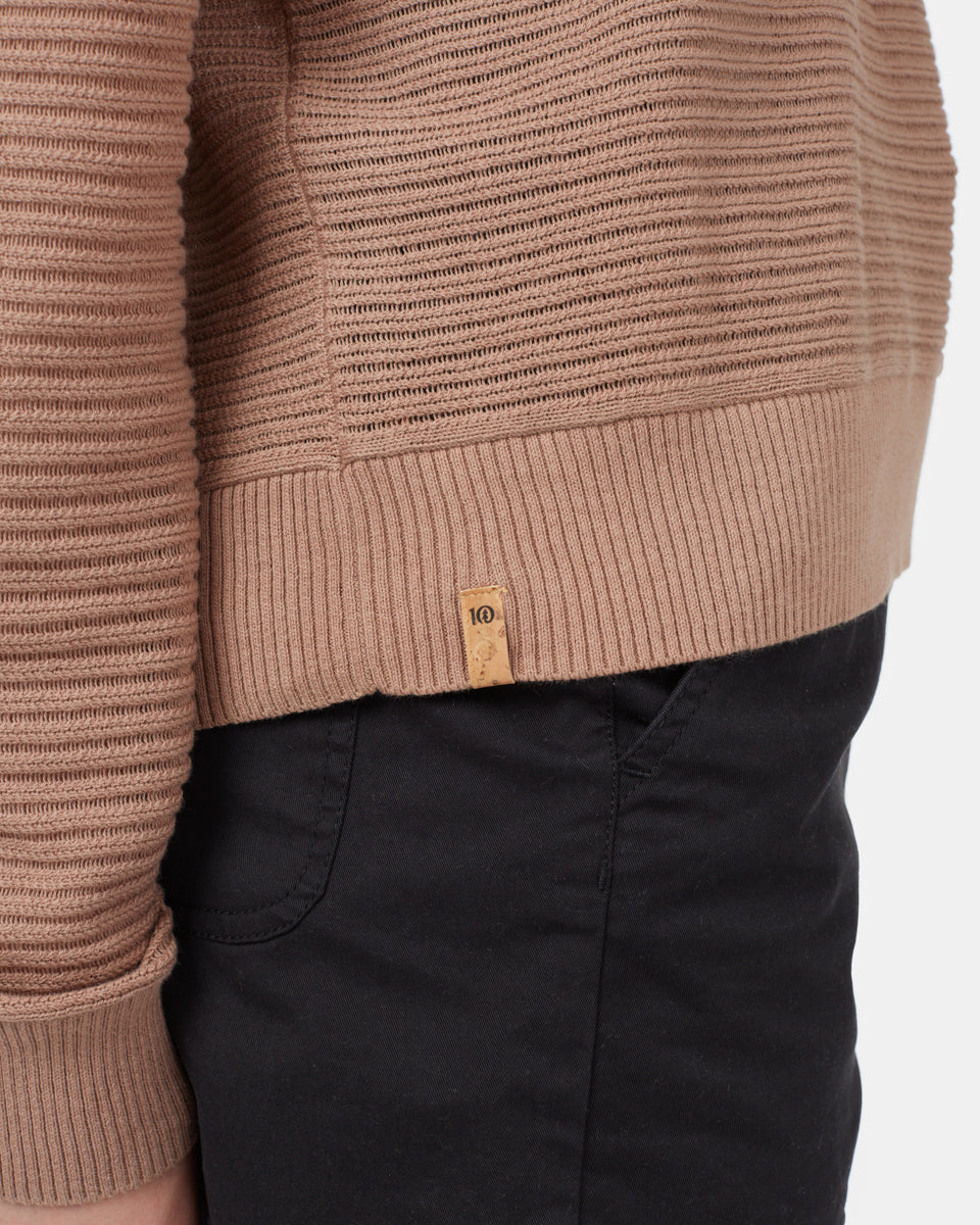 Highline Cotton Rib Crew Sweater