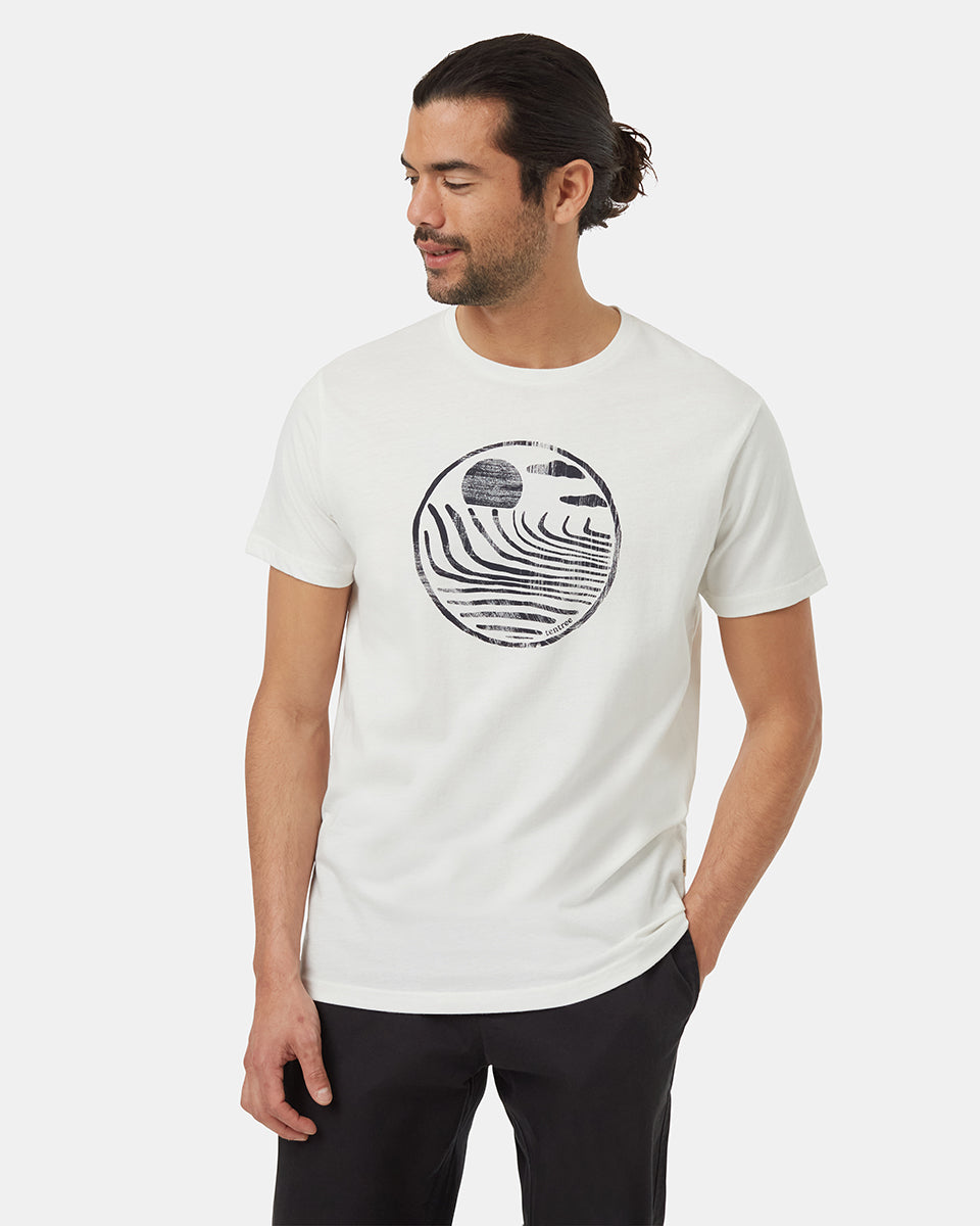 Regenerative Cotton Crop Lines T-Shirt