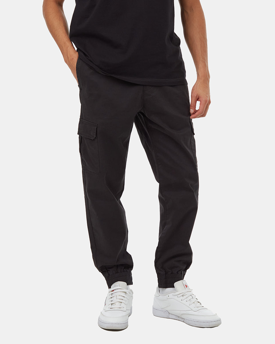 Stretch Twill Cargo Pull On Jogger