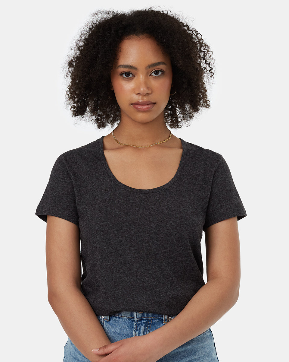 Hemp Scoop Neck T-Shirt