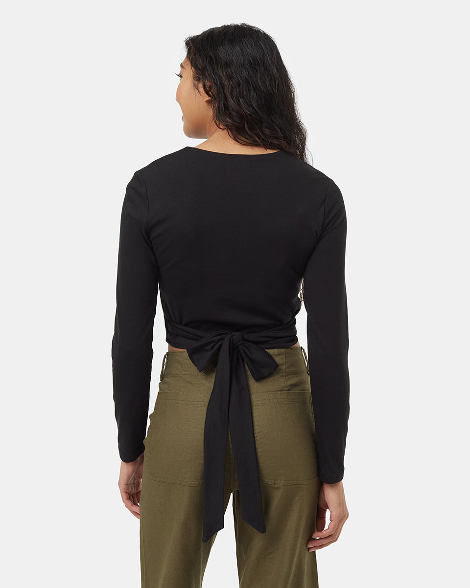 TreeBlend Wrap Top