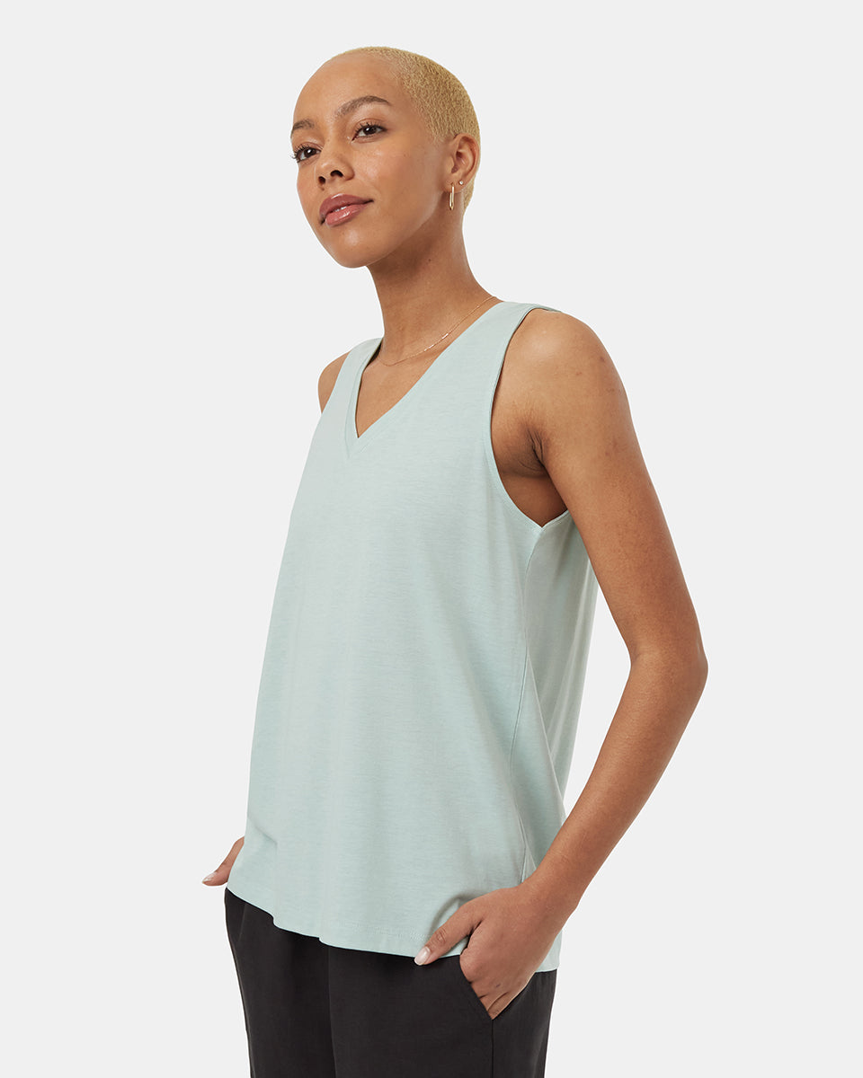 TreeBlend V-Neck Tank