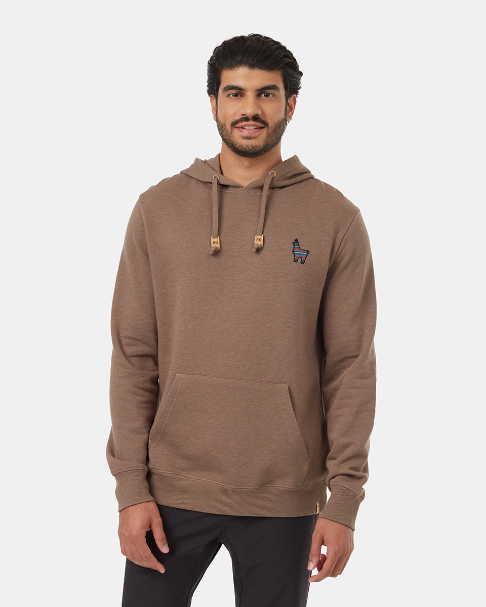 Peru Embroidered Llama Hoodie