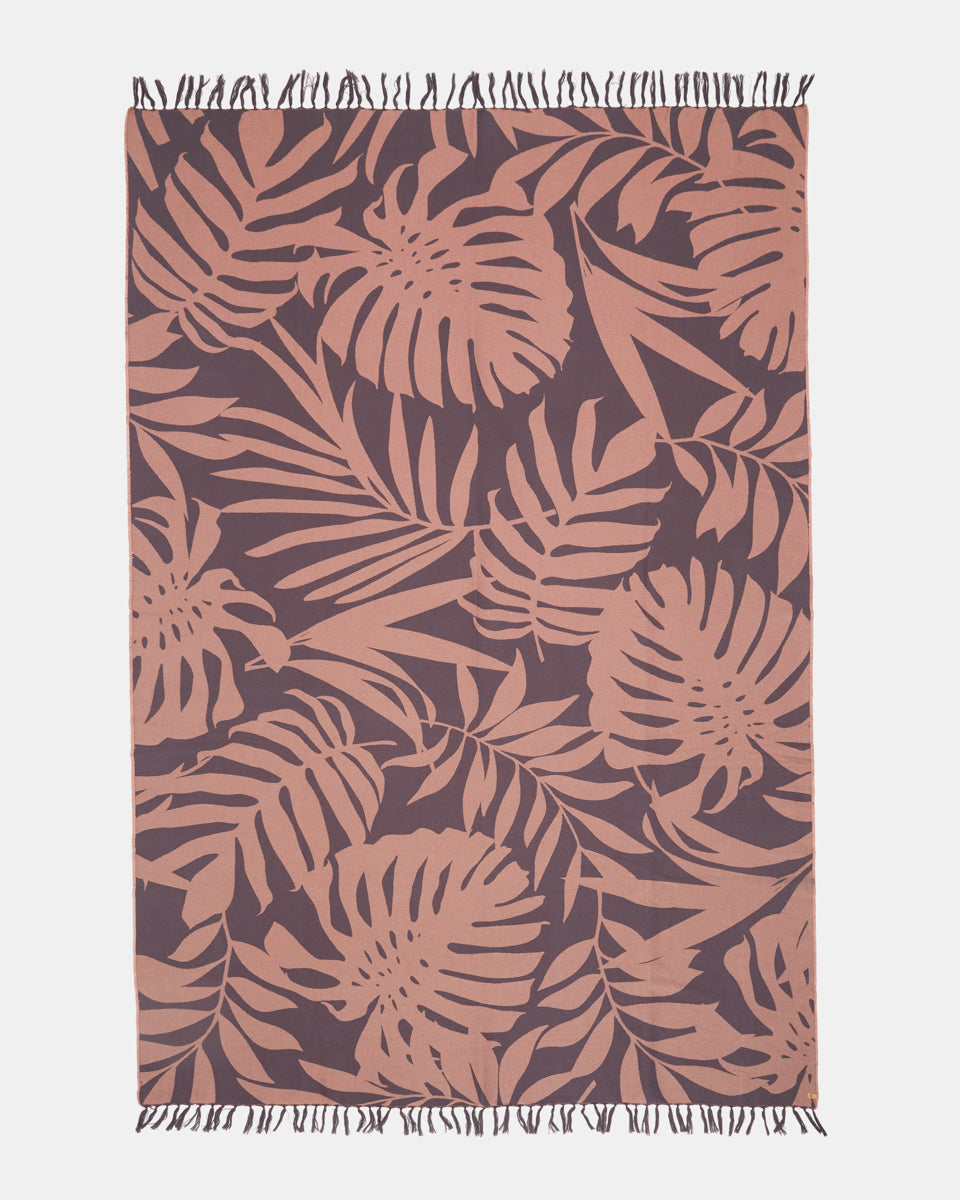 Organic Cotton Vintage Jungle Beach Blanket