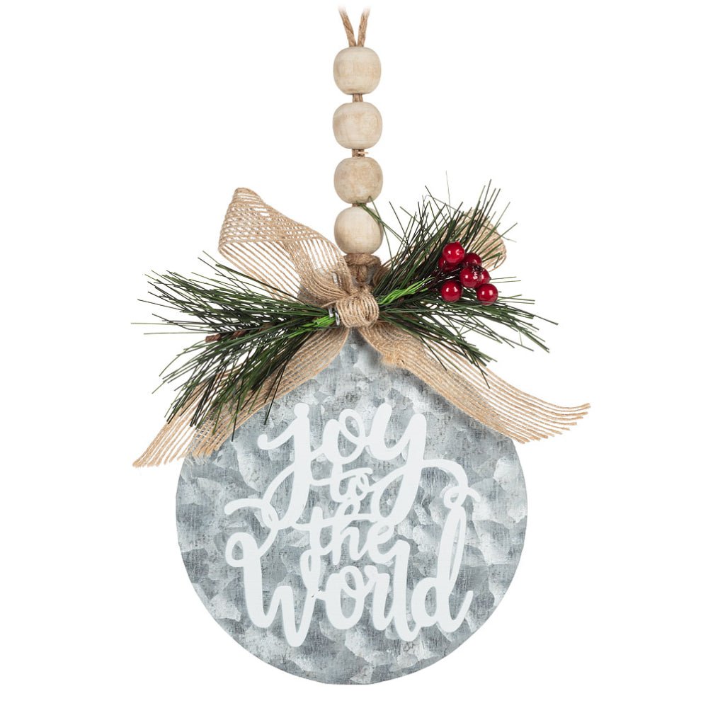 Abbott Joy to the World Ornament