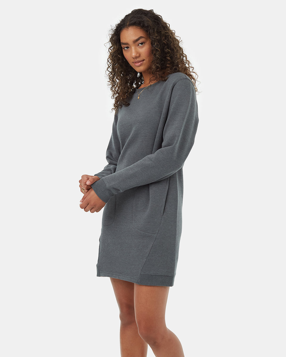 Fleece Crew Dress