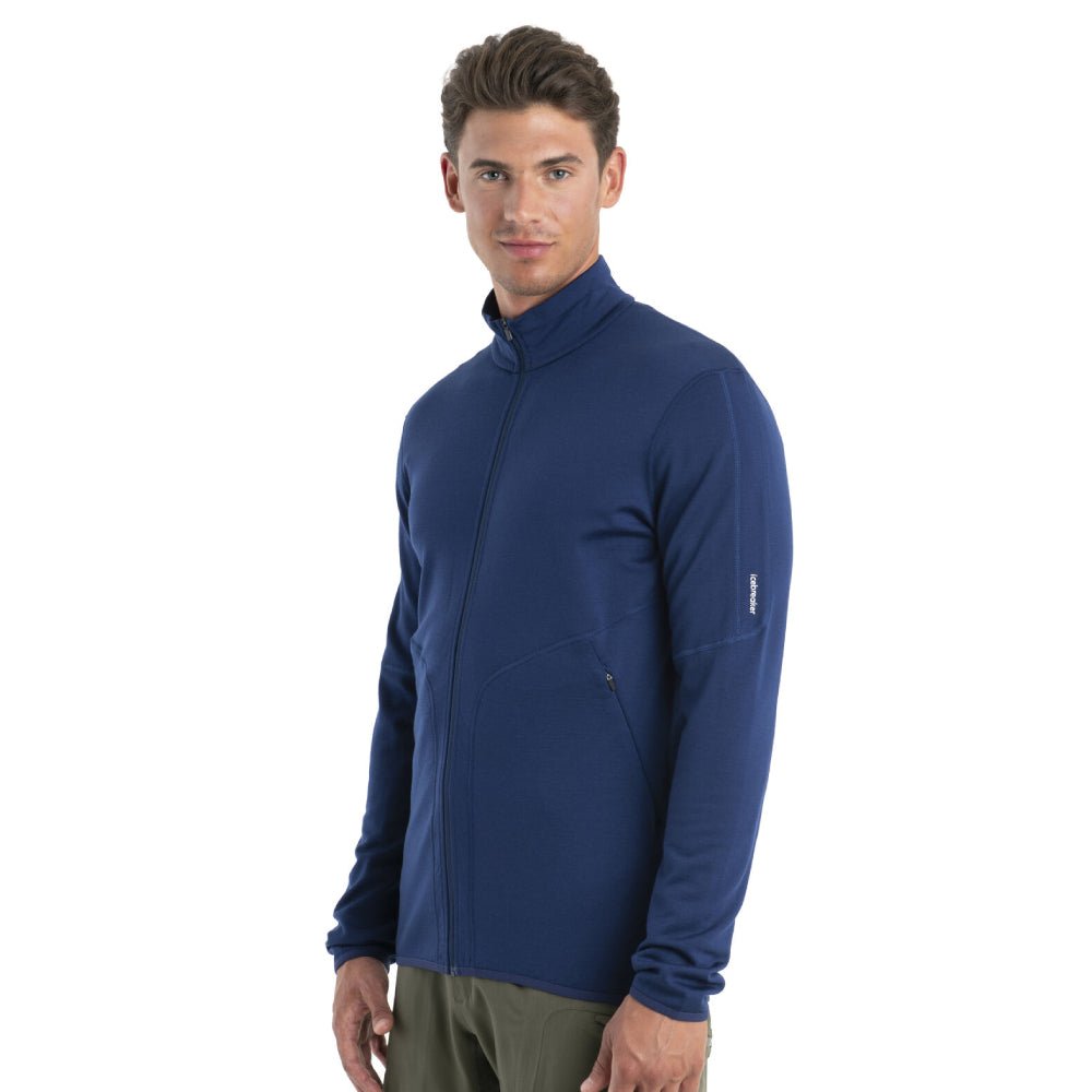 Icebreaker Merino 560 Realfleece Elemental II Mens LS Zip