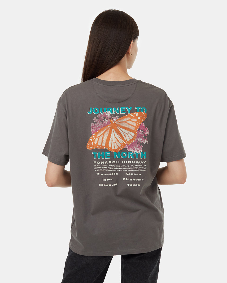 Ungendered Monarch Highway T-Shirt