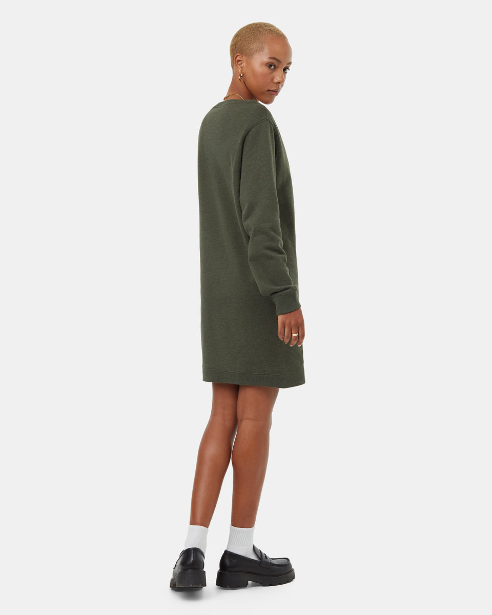 Fleece Crew Dress