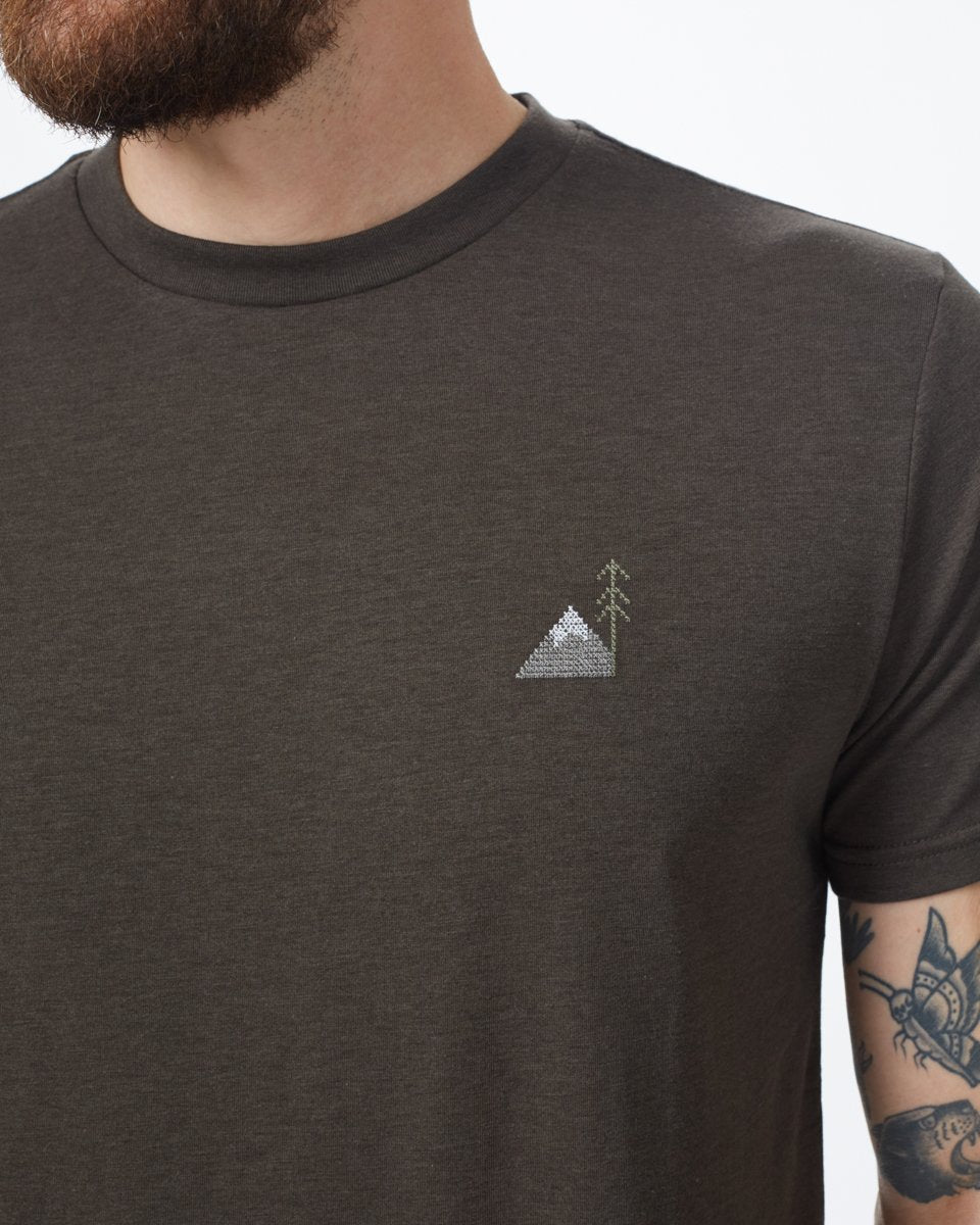 Peaks Embroidery T-Shirt