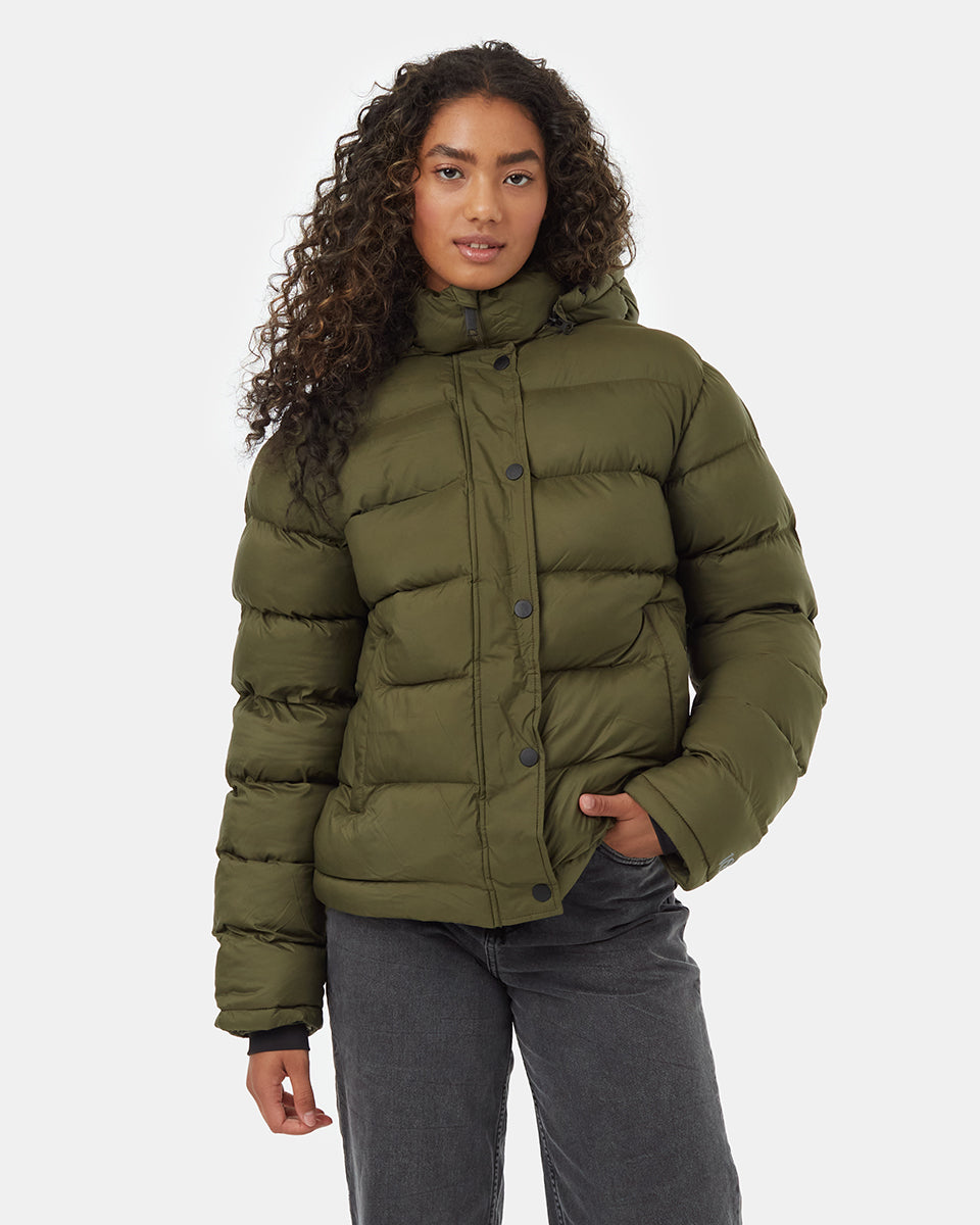 Ungendered Cloud Shell Mid-Length Puffer