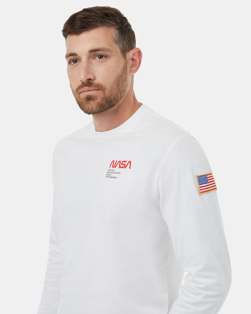 Ungendered Flag Patch Longsleeve