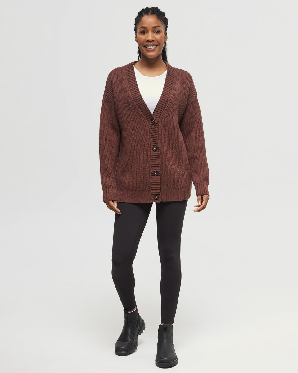 Highline Oversized Button Cardigan