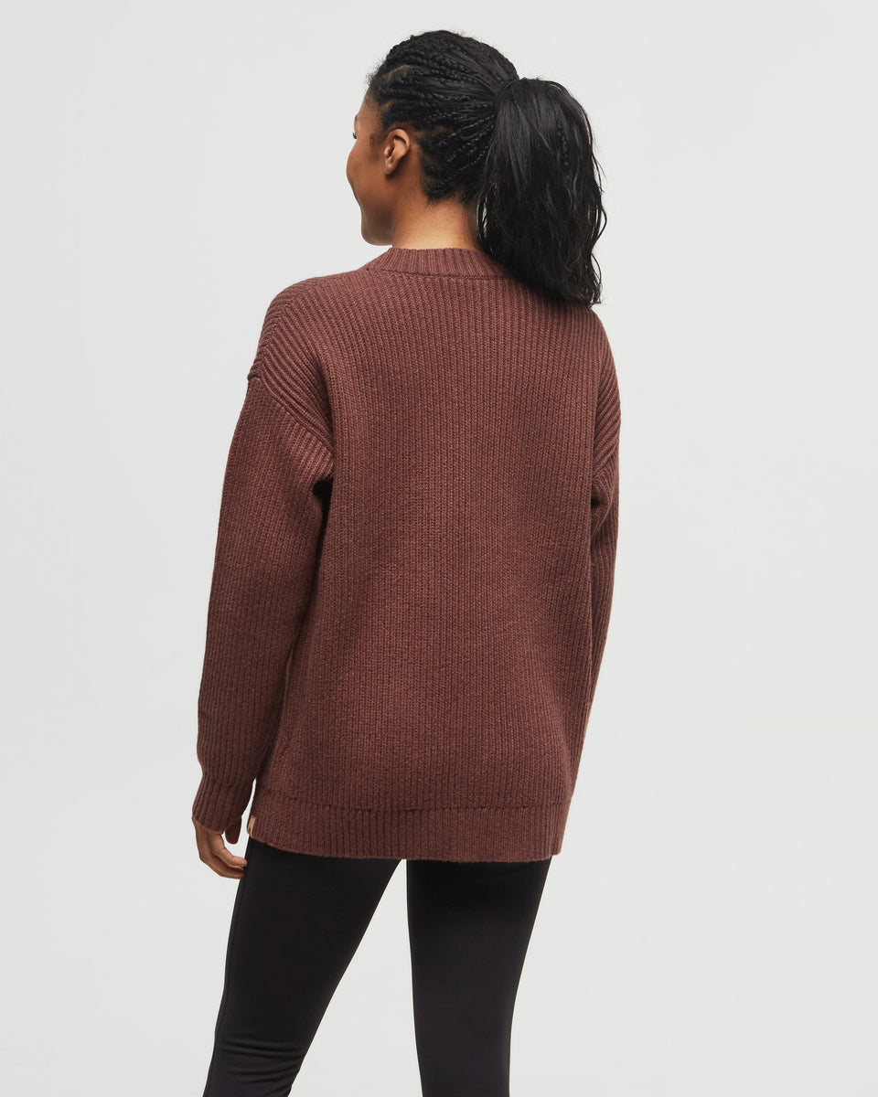 Highline Oversized Button Cardigan