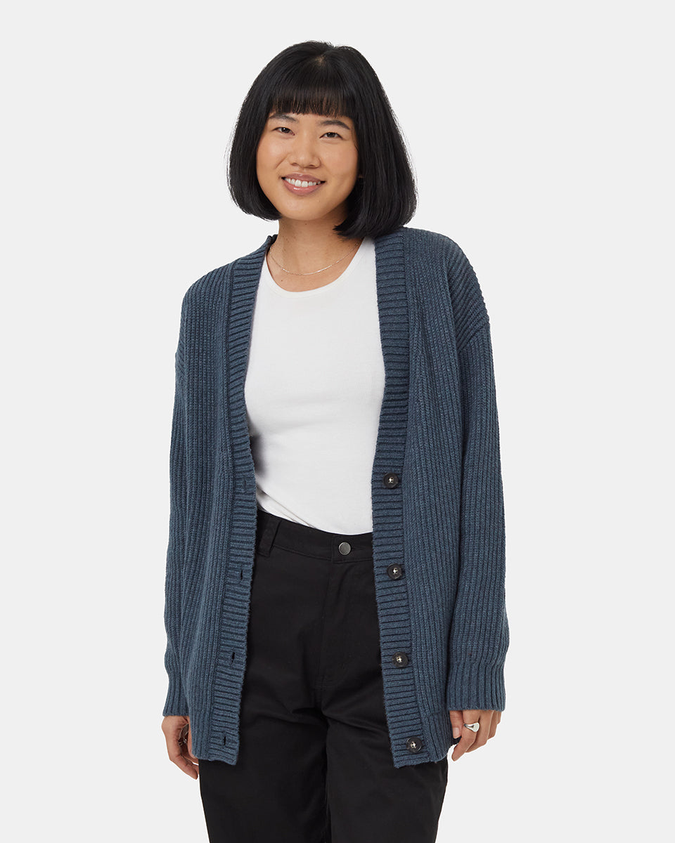 Highline Oversized Button Cardigan