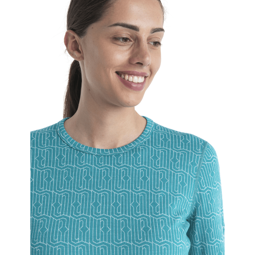 Icebreaker Merino 260 Vertex Herenga Womens LS Crewe