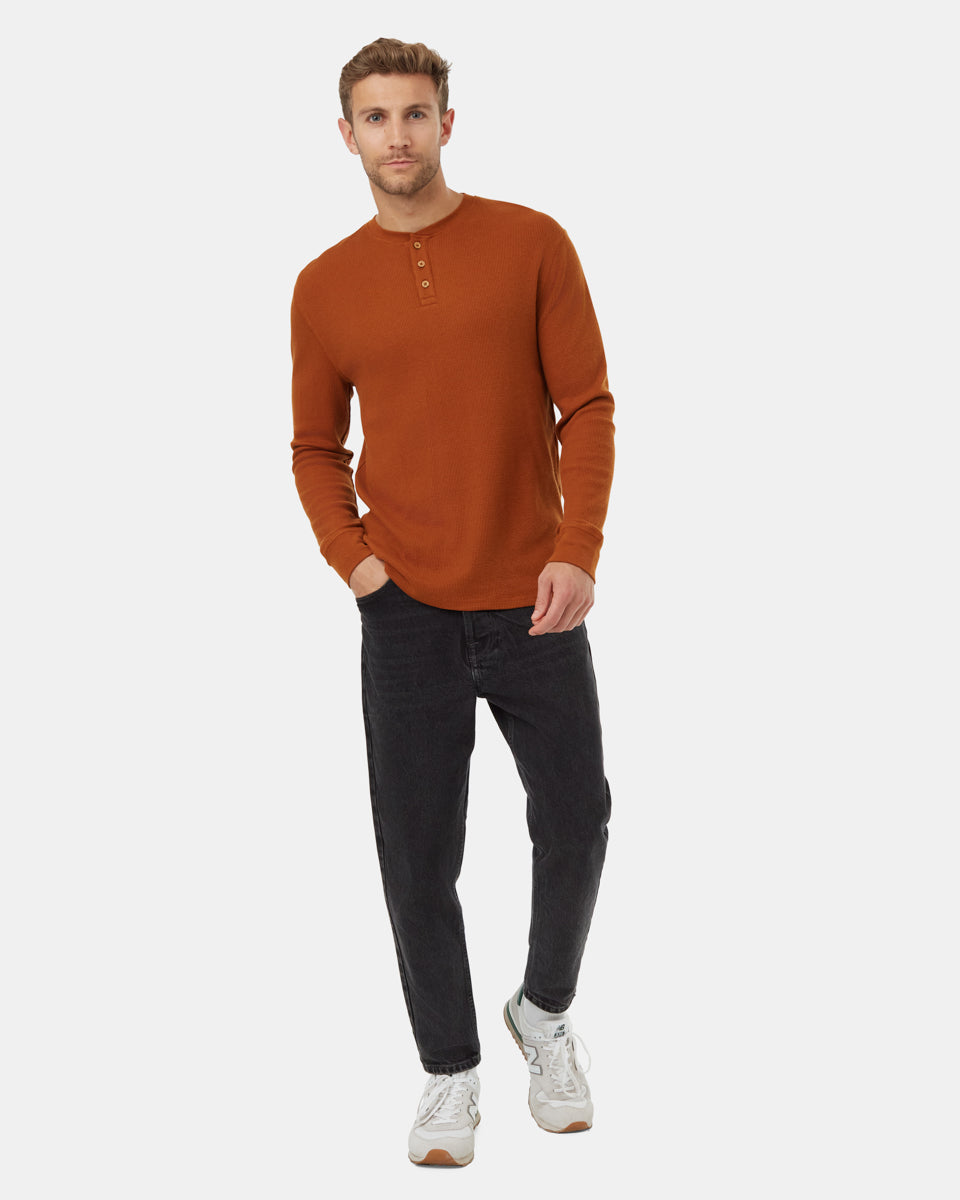 TreeWaffle Henley Longsleeve