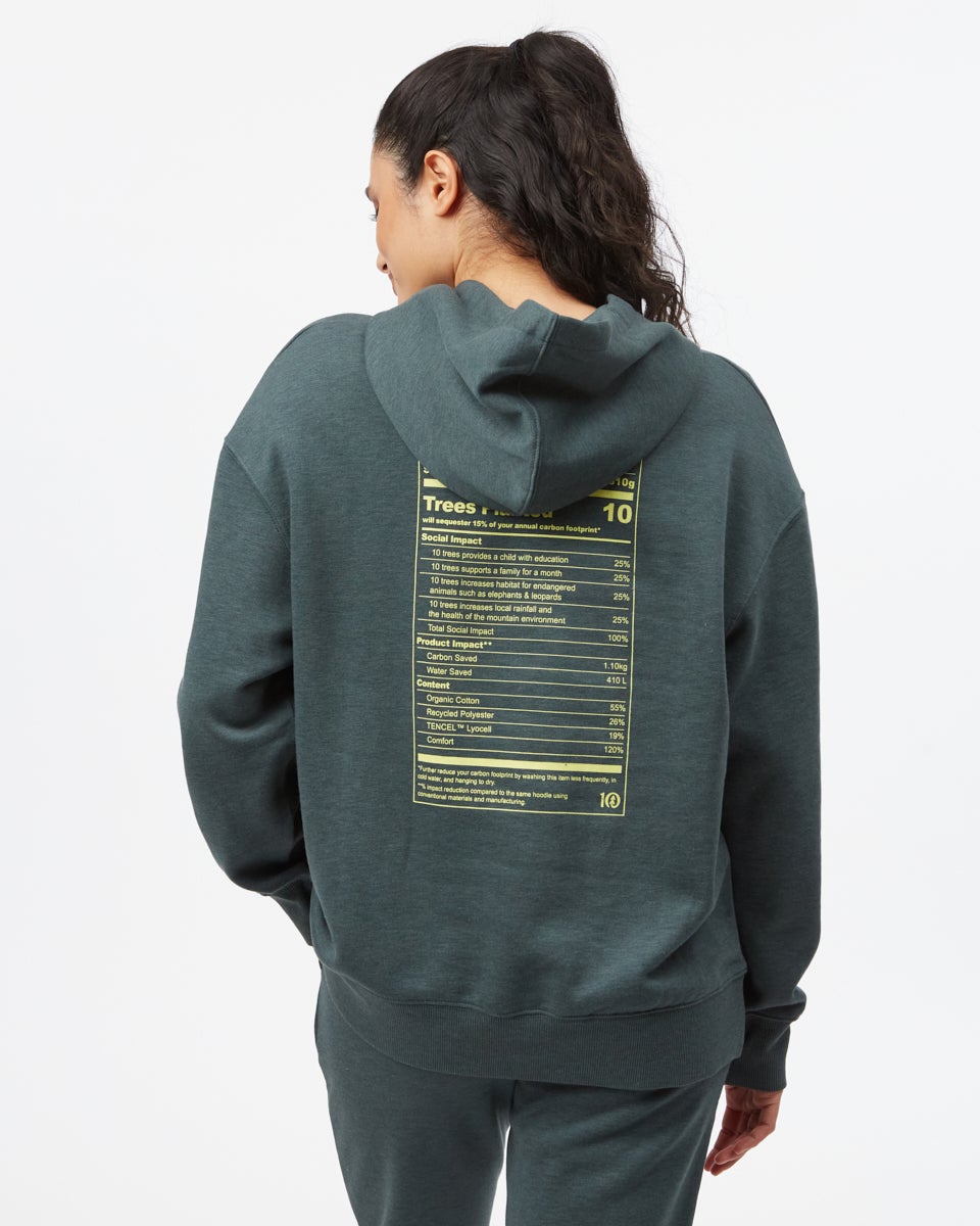 Eco Facts Oversized Hoodie