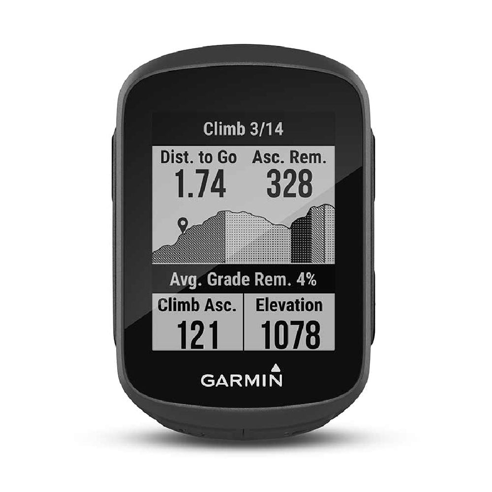 Garmin Edge 130+ Bundle Computer GPS HR Cadence Optional Black