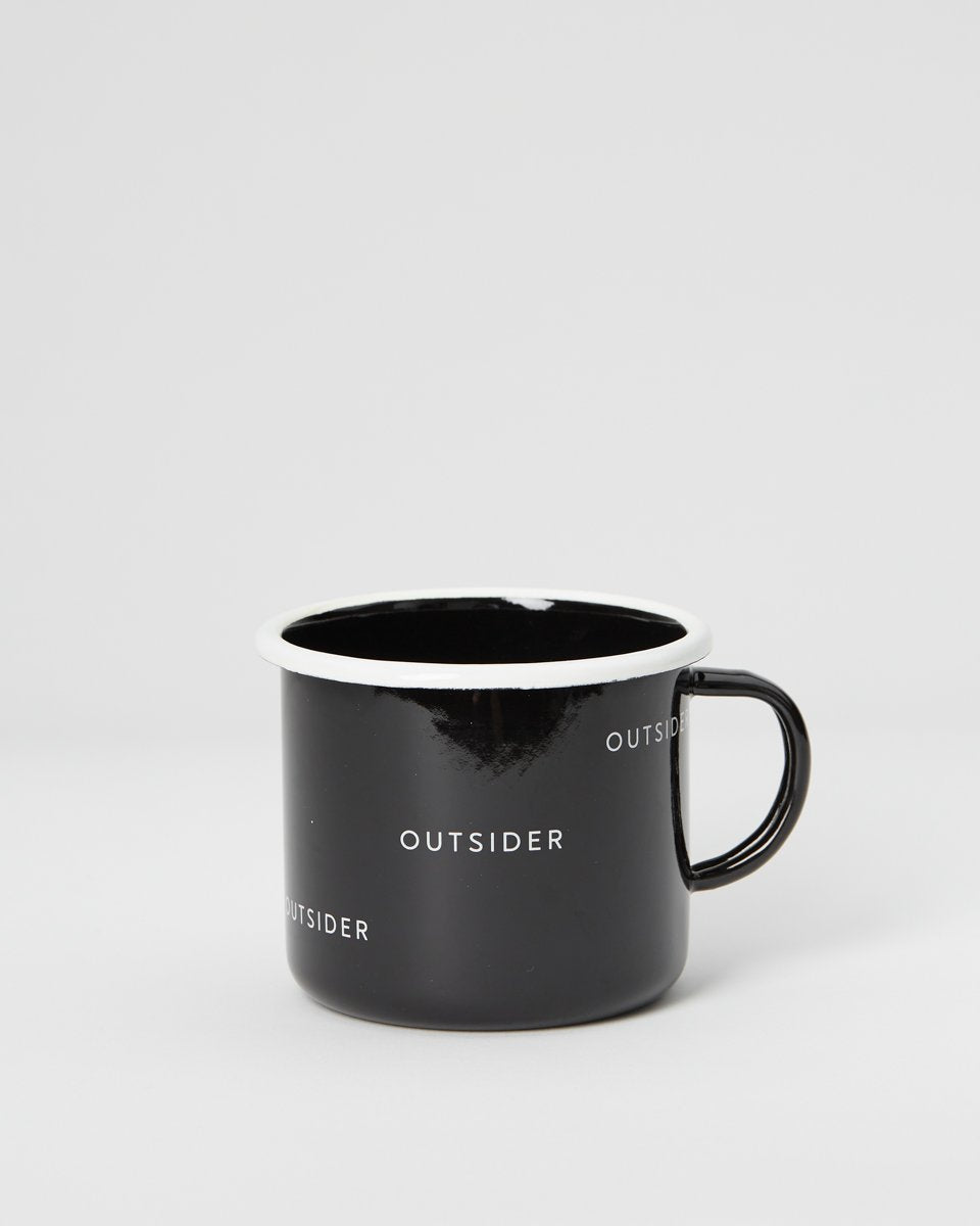 Outsider Enamel Camp Mug