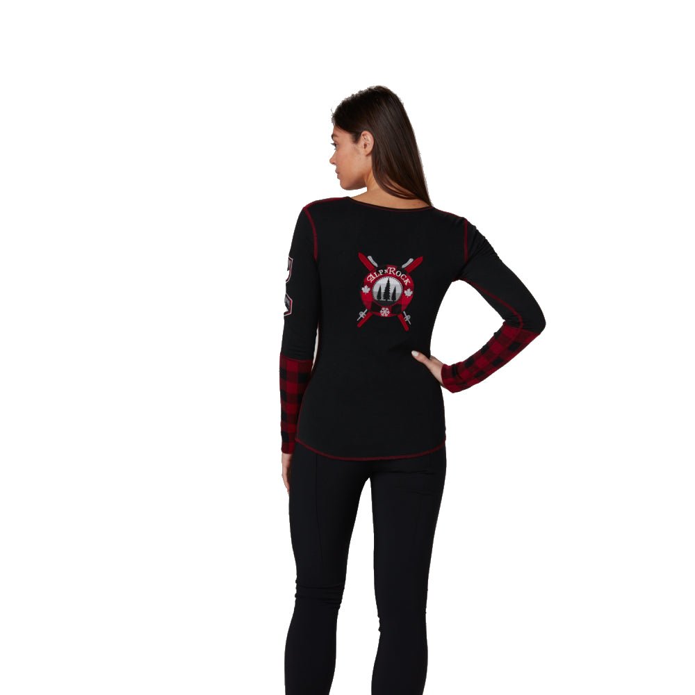 Alp N Rock Miley Canada Womens Henley 2023