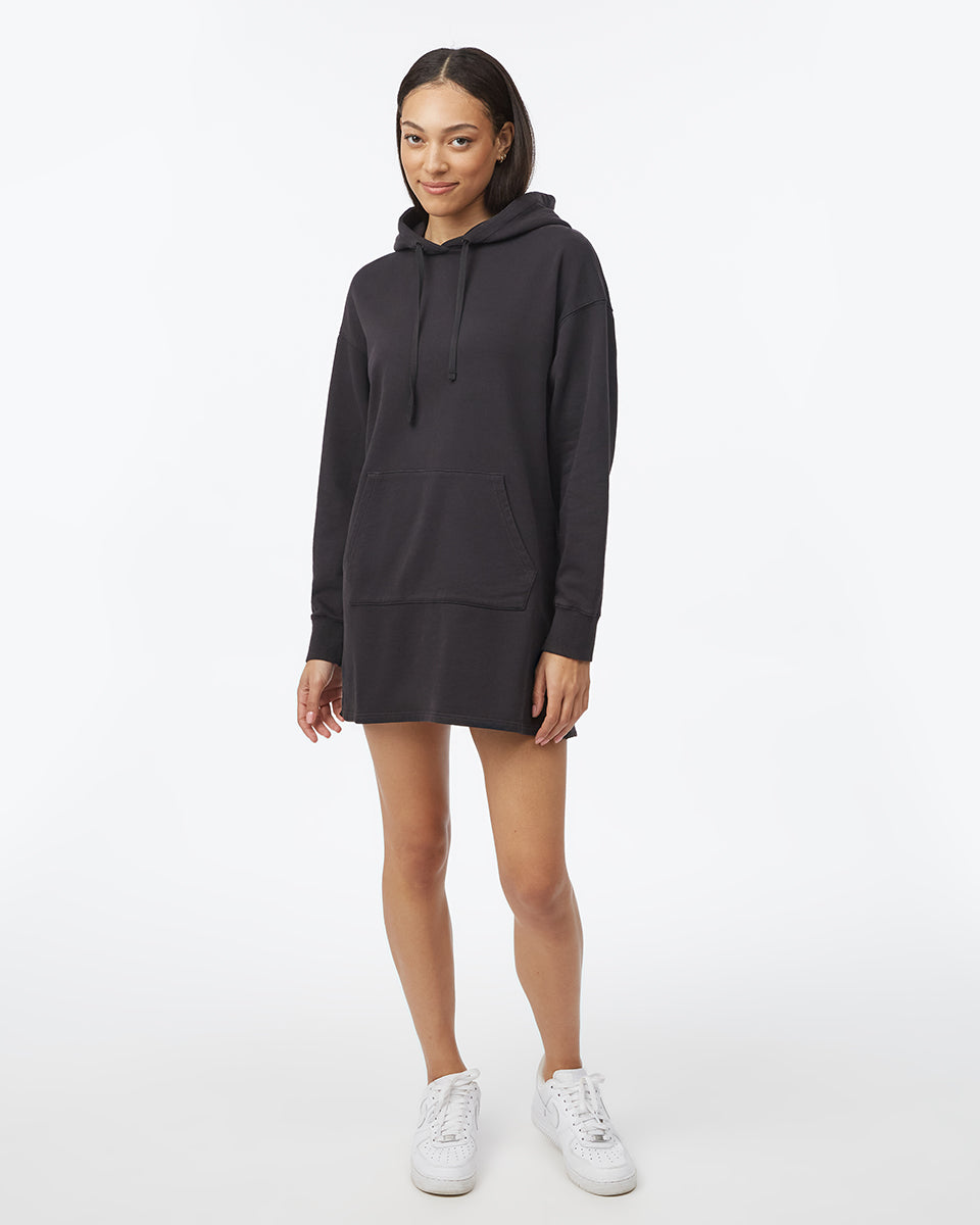 Organic Cotton French Terry Hoodie Dress