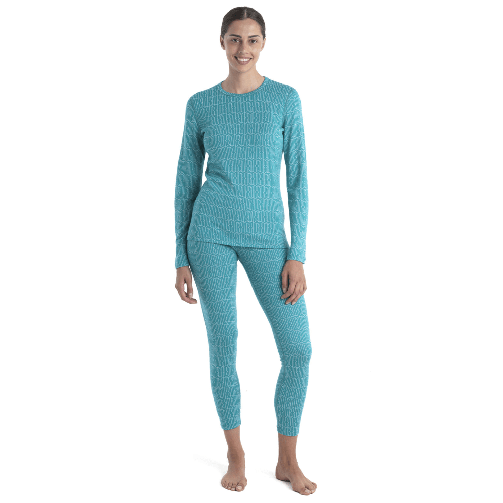 Icebreaker Merino 260 Vertex Herenga Womens LS Crewe