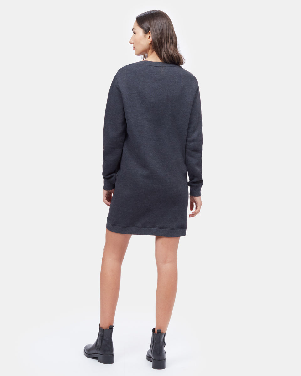 Fleece Crew Dress