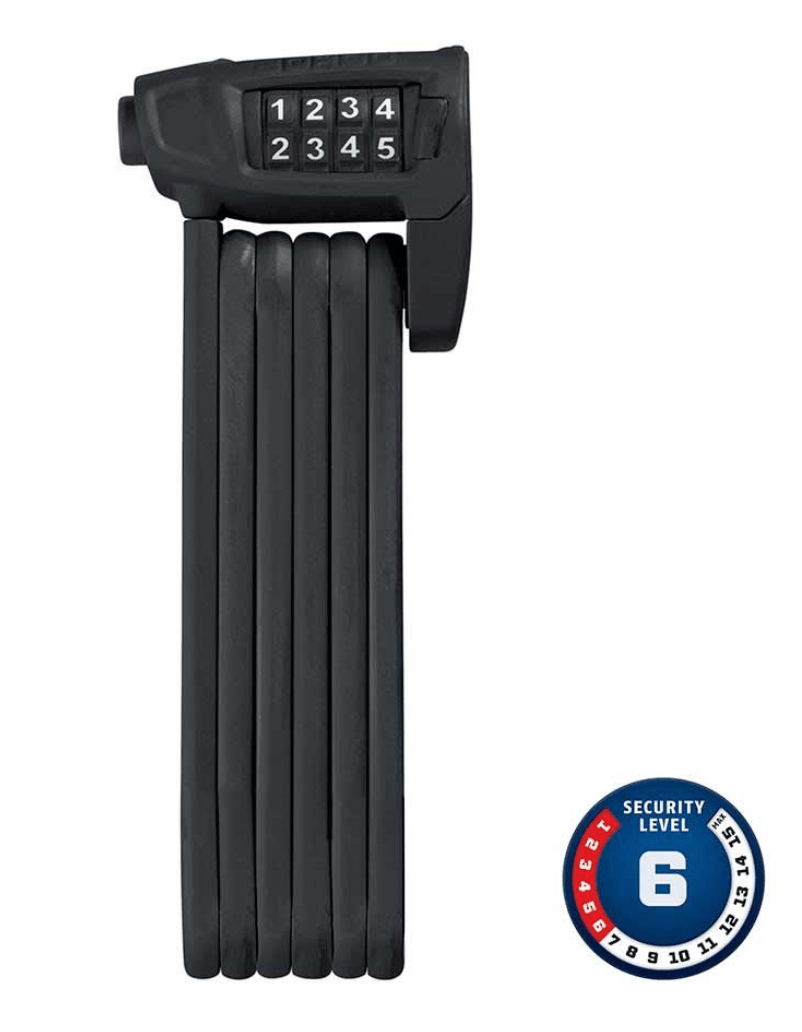 Abus Bordo Lite 6150 Folding Lock with Combination