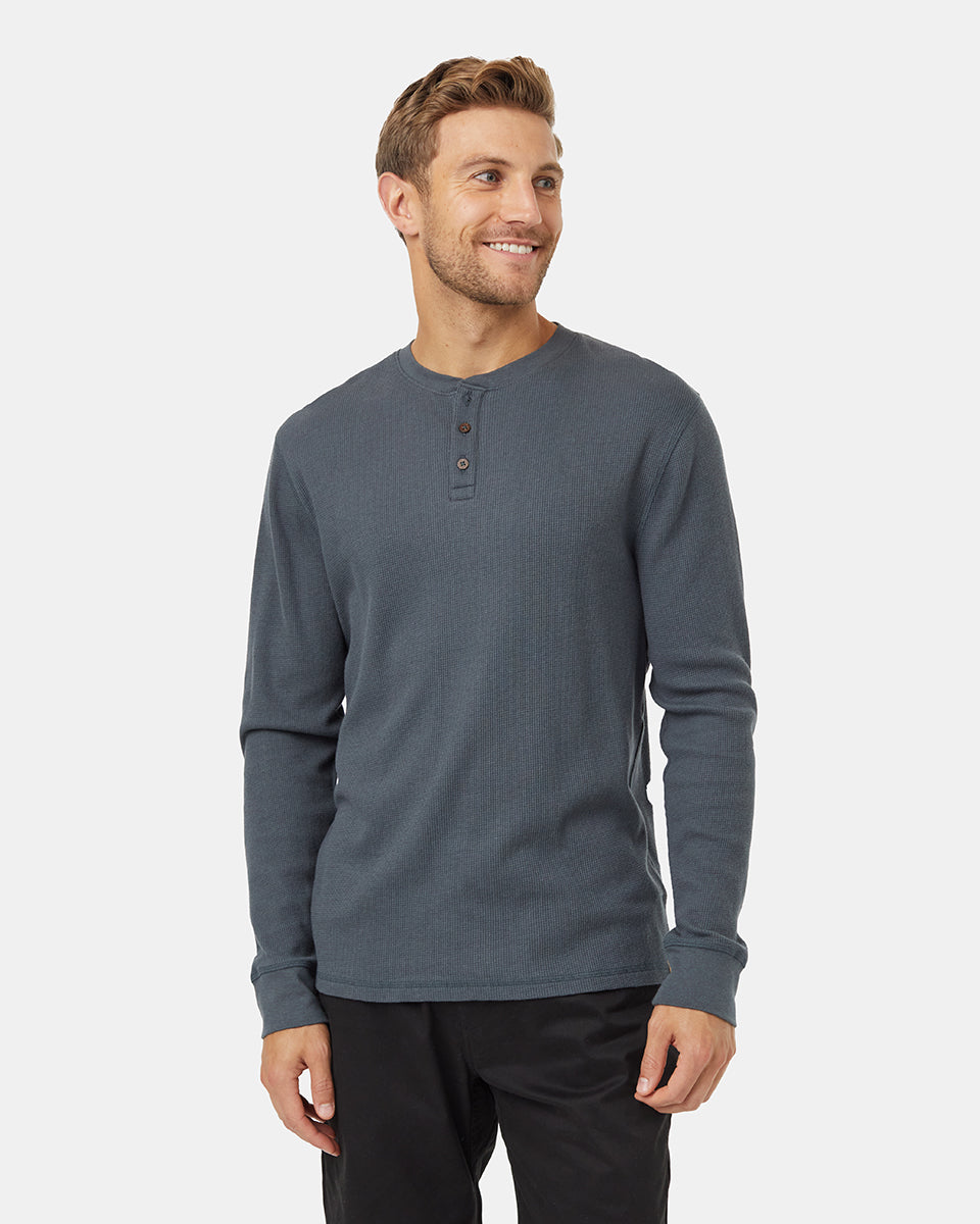 TreeWaffle Henley Longsleeve