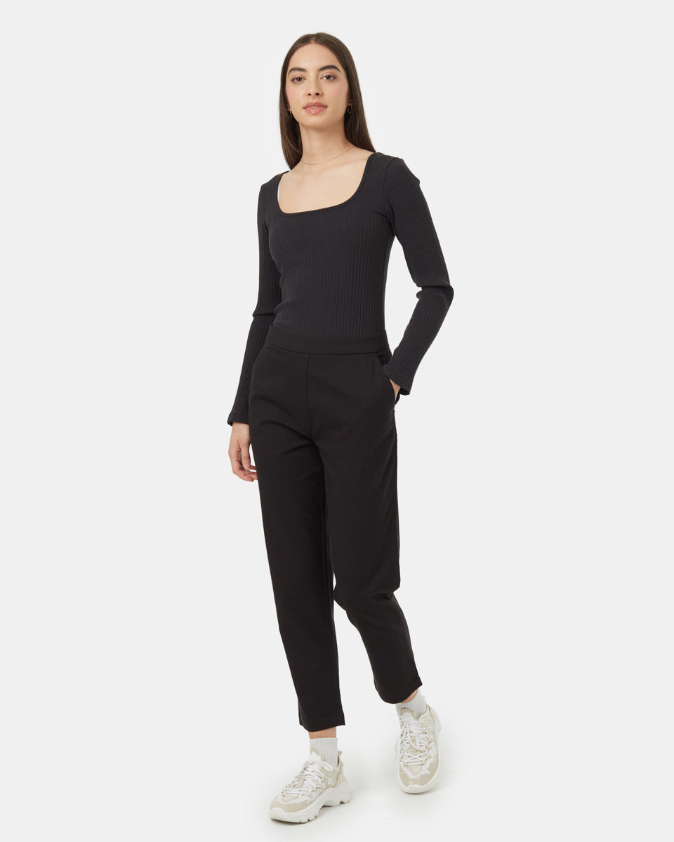 Soft EcoTwill Cropped Pant