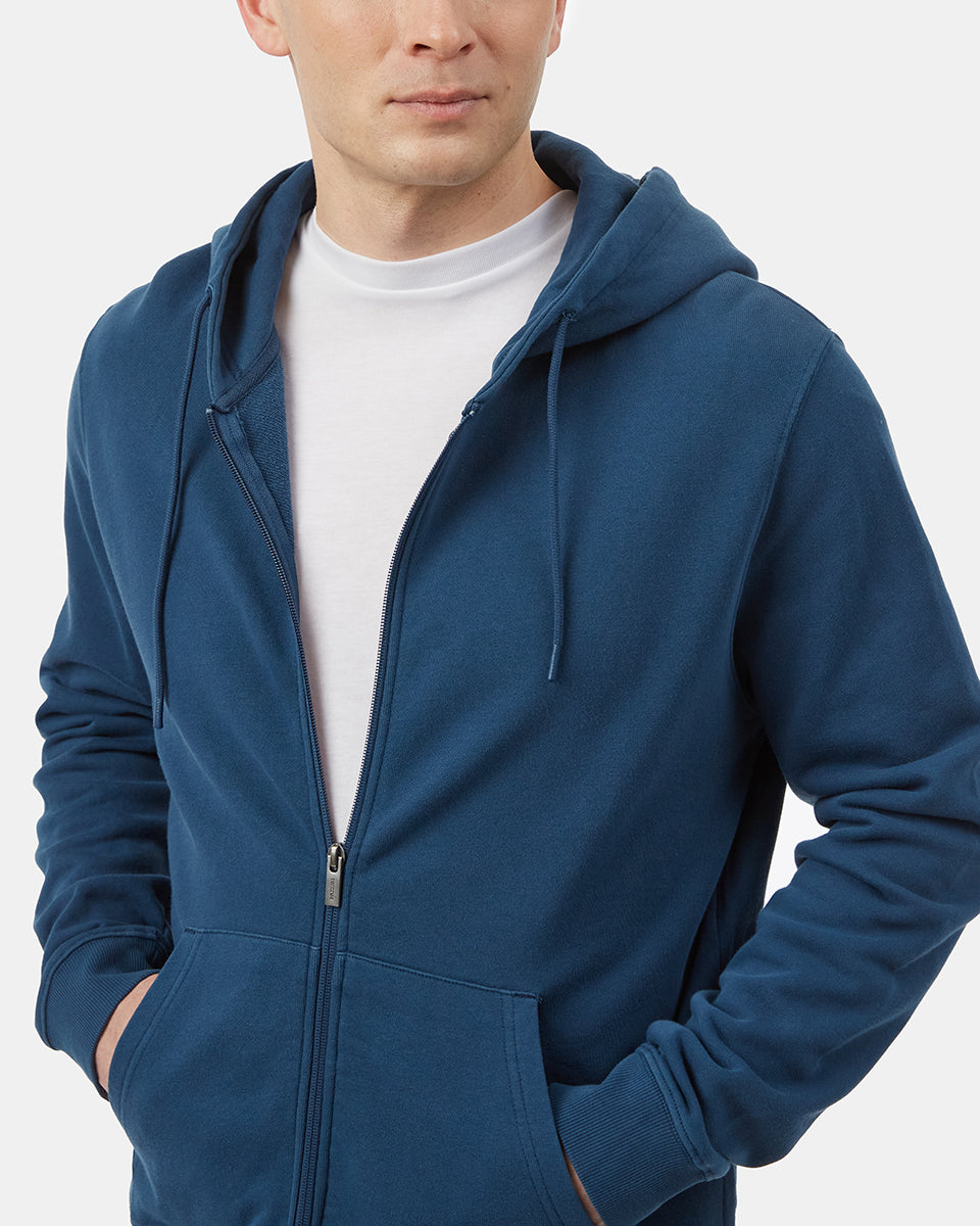 Organic French Terry Full Zip Hoodie