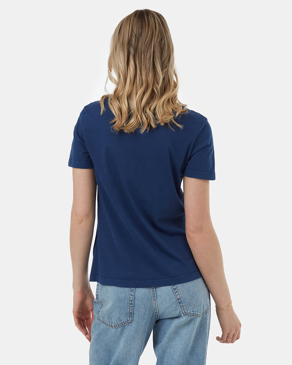 Regenerative Cotton V-Neck T-Shirt