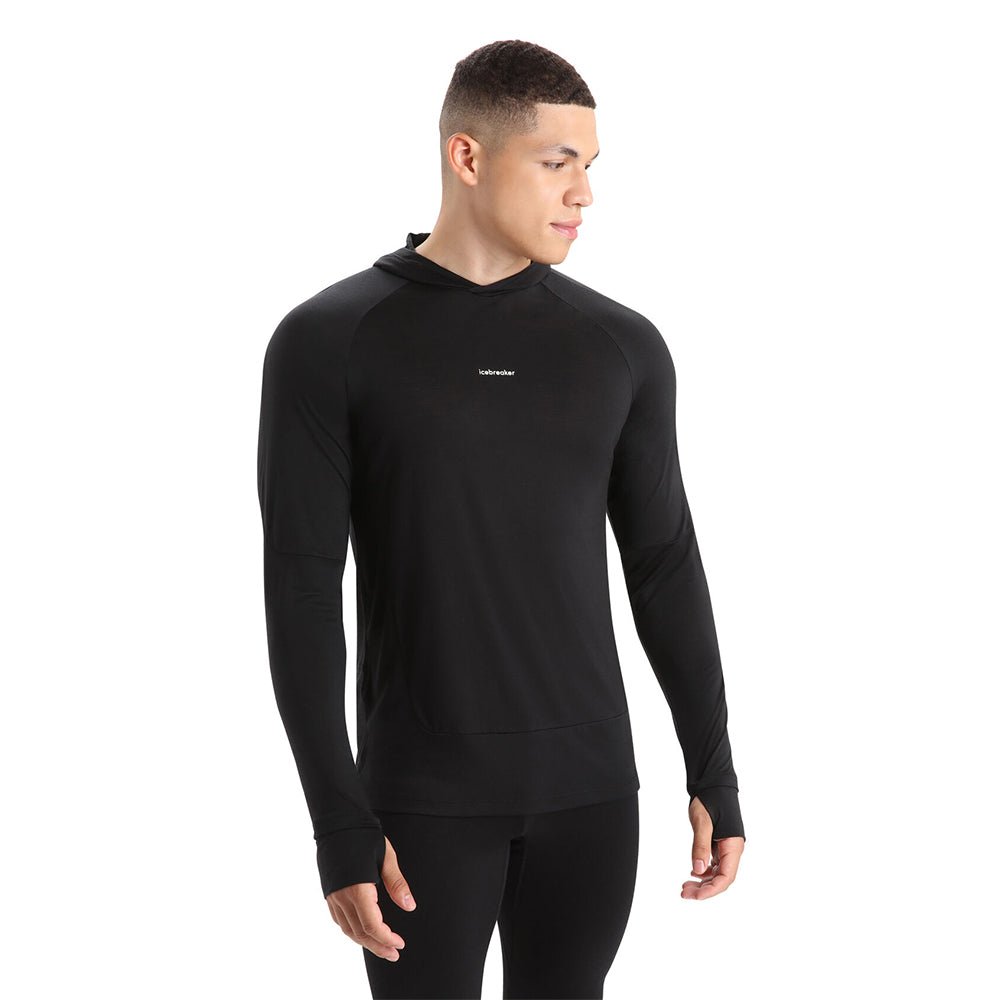 Icebreaker Merino 125 Cool-Lite Sphere Mens LS Hoodie