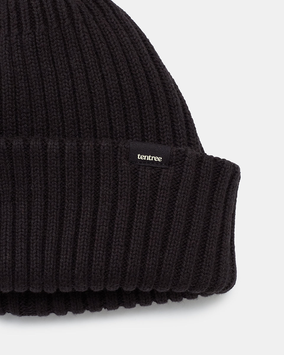 Short Ribbed Beanie