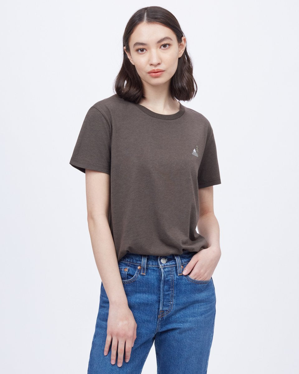 Peaks Embroidery T-Shirt