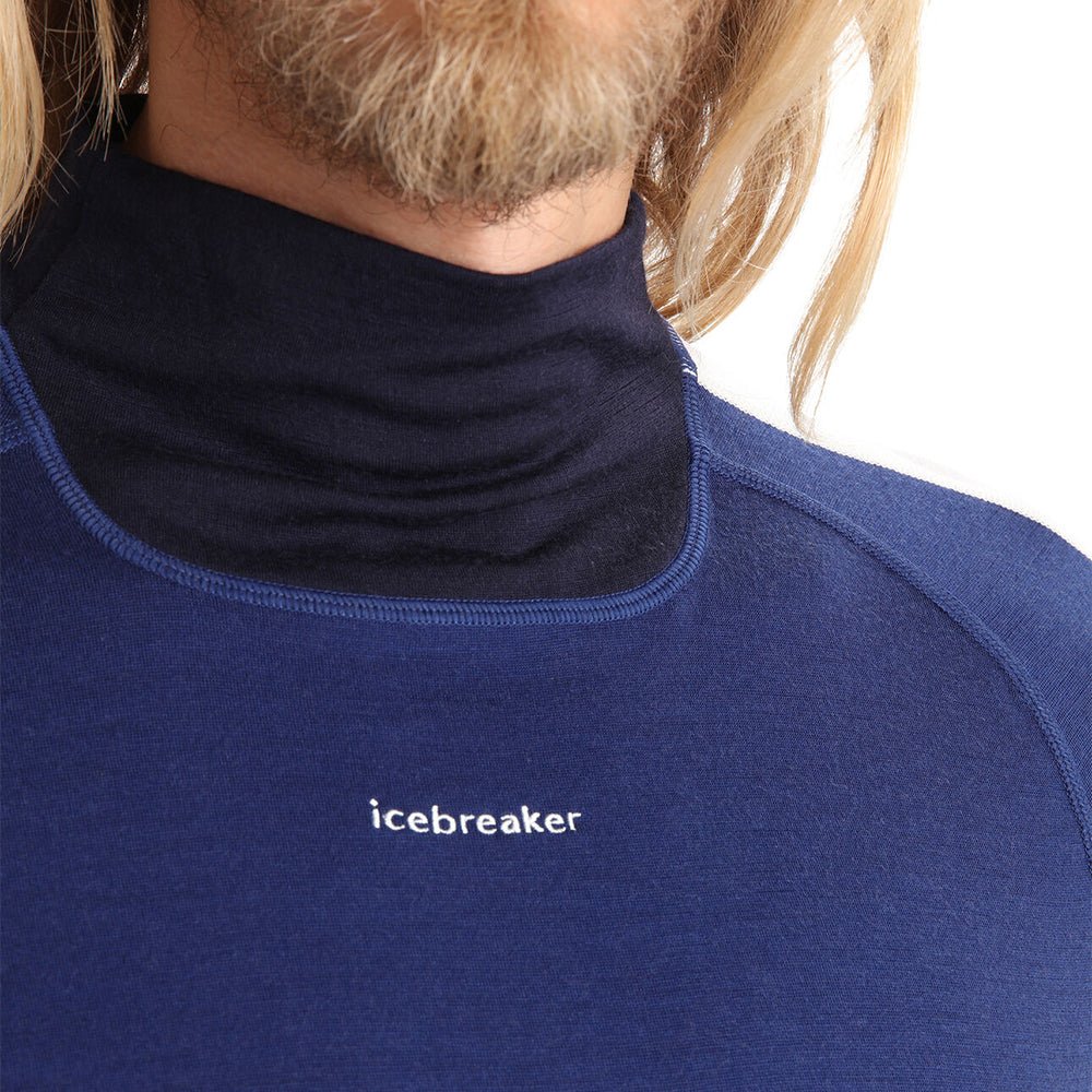 Icebreaker 200 Sonebula Mens LS High Neck