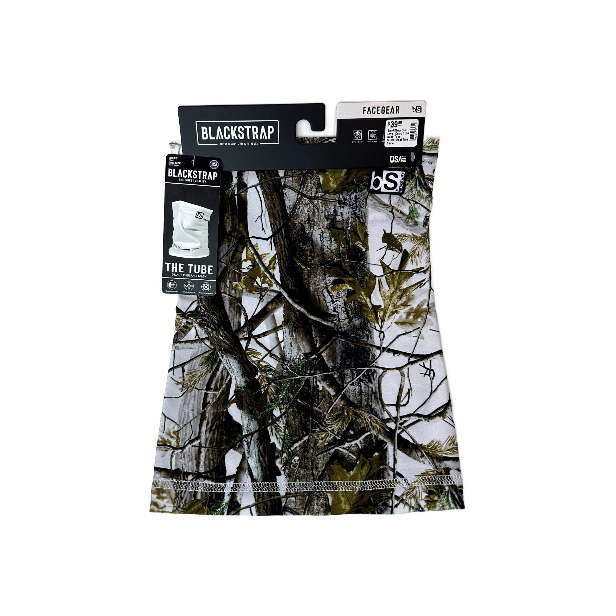 BlackStrap Dual Layer Camo Tube Neck Tube