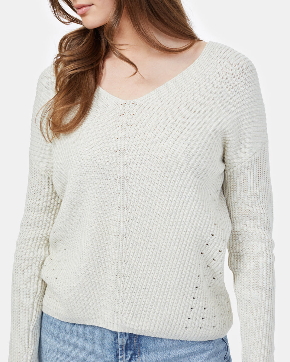 Highline Cotton Light V-Neck Sweater