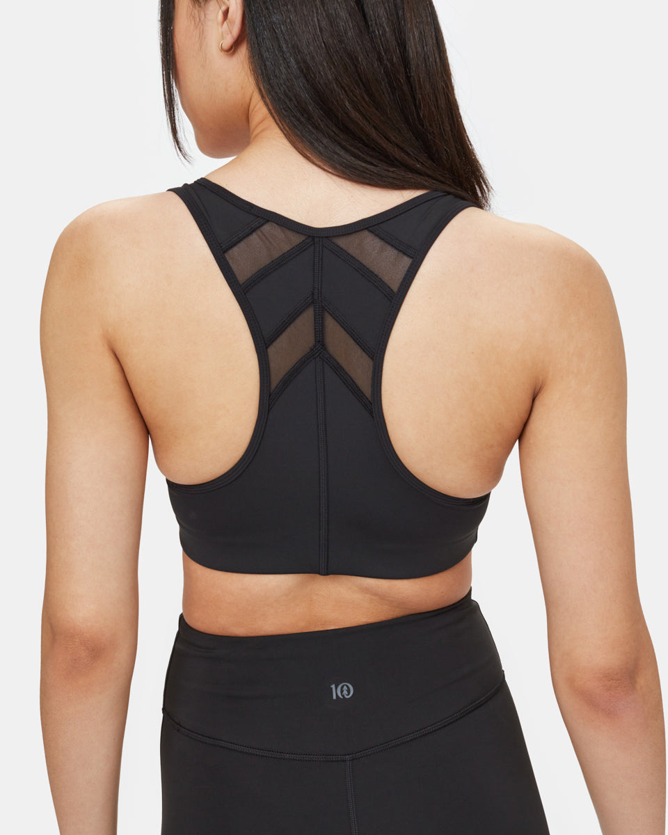 InMotion Mesh Insert Bra Top