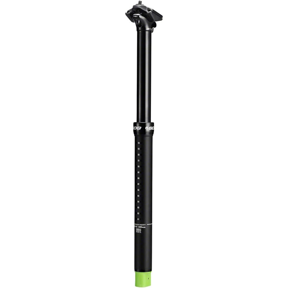 SDG Tellis Dropper Seatpost - 34.9mm, 170mm, Black